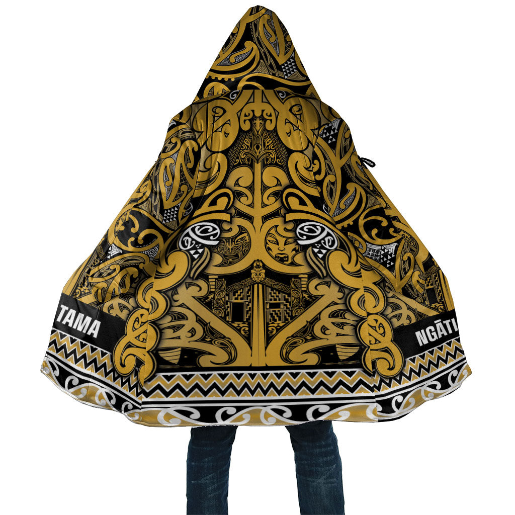 Aotearoa Iwi Ngāti Tama ki Te Waipounamu Trust Cloak Maori Wharenui House Tribal Pattern