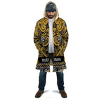 Aotearoa Iwi Ngāti Tama ki Te Waipounamu Trust Cloak Maori Wharenui House Tribal Pattern