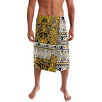 Aotearoa Iwi Ngāti Tama ki Te Waipounamu Trust Lavalava Maori Wharenui House Tribal Pattern