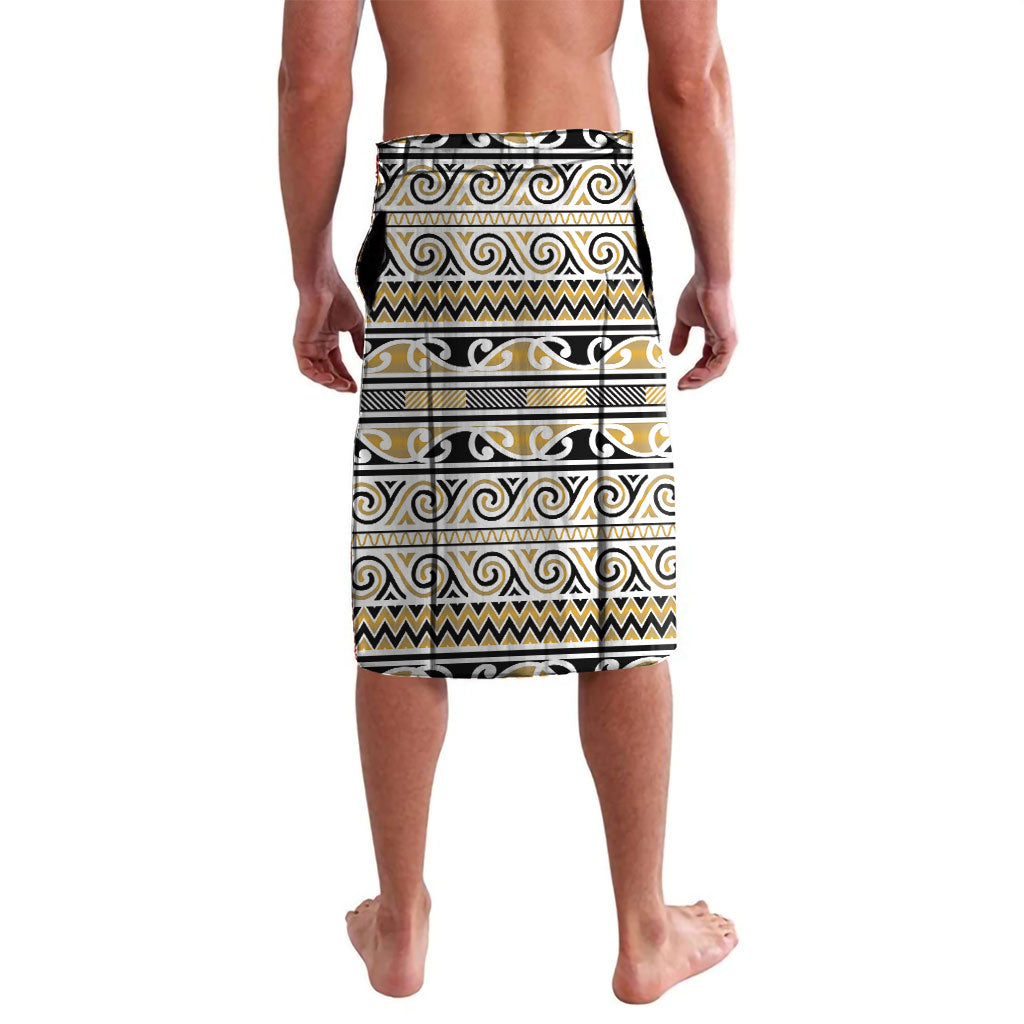 Aotearoa Iwi Ngāti Tama ki Te Waipounamu Trust Lavalava Maori Wharenui House Tribal Pattern
