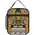Aotearoa Iwi Ngāti Tama ki Te Waipounamu Trust Lunch Bag Maori Wharenui House Tribal Pattern