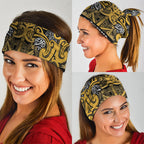 Aotearoa Iwi Ngāti Tama ki Te Waipounamu Trust Neck Gaiter Maori Wharenui House Tribal Pattern
