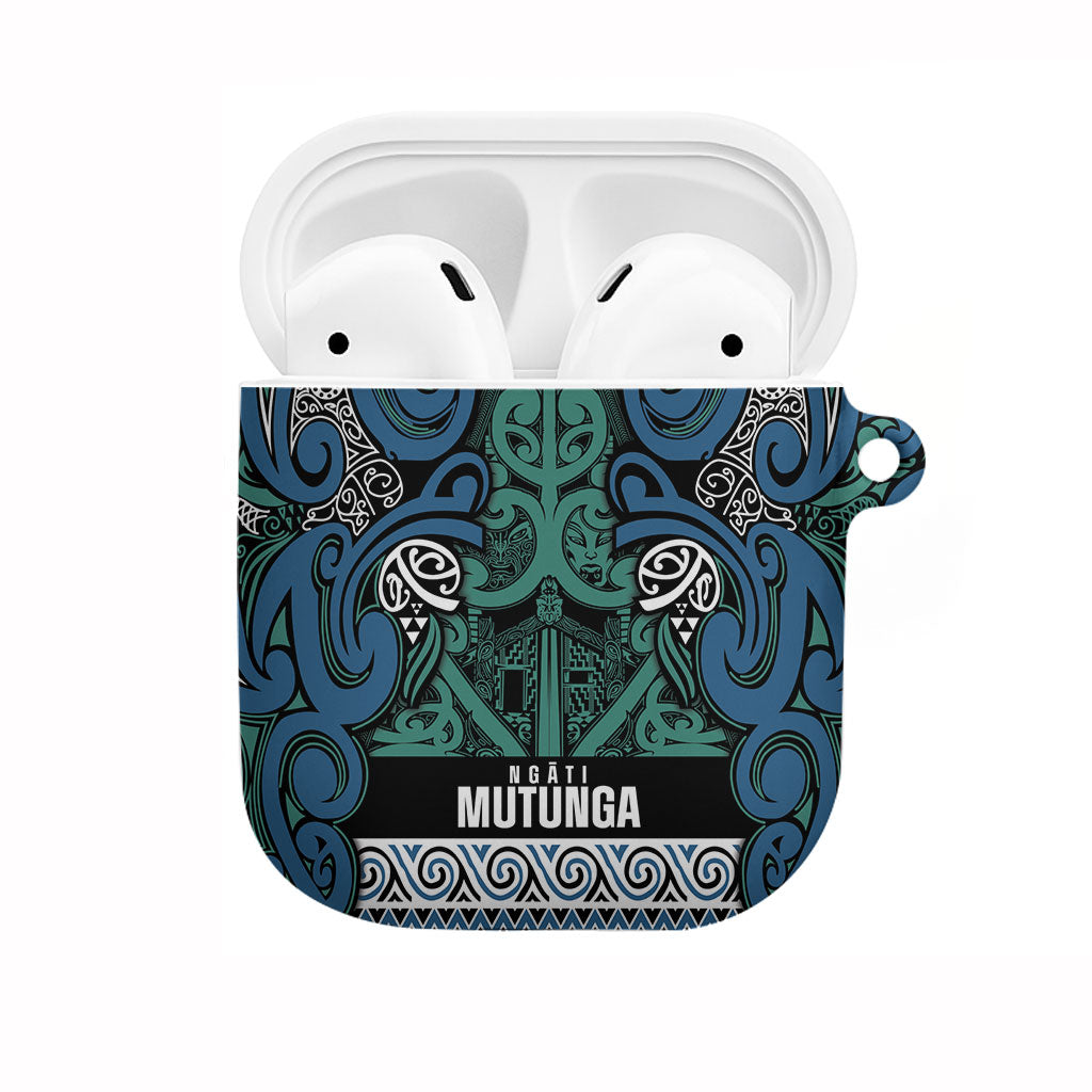 Aotearoa Iwi Ngati Mutunga AirPods Case Maori Wharenui House Tribal Pattern
