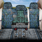 Aotearoa Iwi Ngati Mutunga Back Car Seat Cover Maori Wharenui House Tribal Pattern