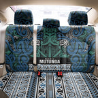Aotearoa Iwi Ngati Mutunga Back Car Seat Cover Maori Wharenui House Tribal Pattern