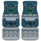 Aotearoa Iwi Ngati Mutunga Car Mats Maori Wharenui House Tribal Pattern