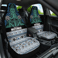 Aotearoa Iwi Ngati Mutunga Car Seat Cover Maori Wharenui House Tribal Pattern