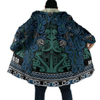Aotearoa Iwi Ngati Mutunga Cloak Maori Wharenui House Tribal Pattern