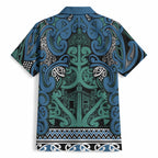 Aotearoa Iwi Ngati Mutunga Hawaiian Shirt Maori Wharenui House Tribal Pattern