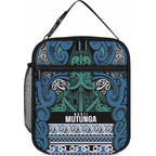 Aotearoa Iwi Ngati Mutunga Lunch Bag Maori Wharenui House Tribal Pattern