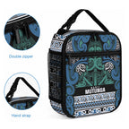 Aotearoa Iwi Ngati Mutunga Lunch Bag Maori Wharenui House Tribal Pattern