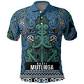 Aotearoa Iwi Ngati Mutunga Polo Shirt Maori Wharenui House Tribal Pattern