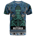 Aotearoa Iwi Ngati Mutunga T Shirt Maori Wharenui House Tribal Pattern