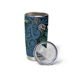 Aotearoa Iwi Ngati Mutunga Tumbler Cup Maori Wharenui House Tribal Pattern