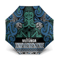 Aotearoa Iwi Ngati Mutunga Umbrella Maori Wharenui House Tribal Pattern