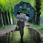 Aotearoa Iwi Ngati Mutunga Umbrella Maori Wharenui House Tribal Pattern