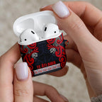 Aotearoa Iwi Te ati Awa AirPods Case Maori Wharenui House Tribal Pattern