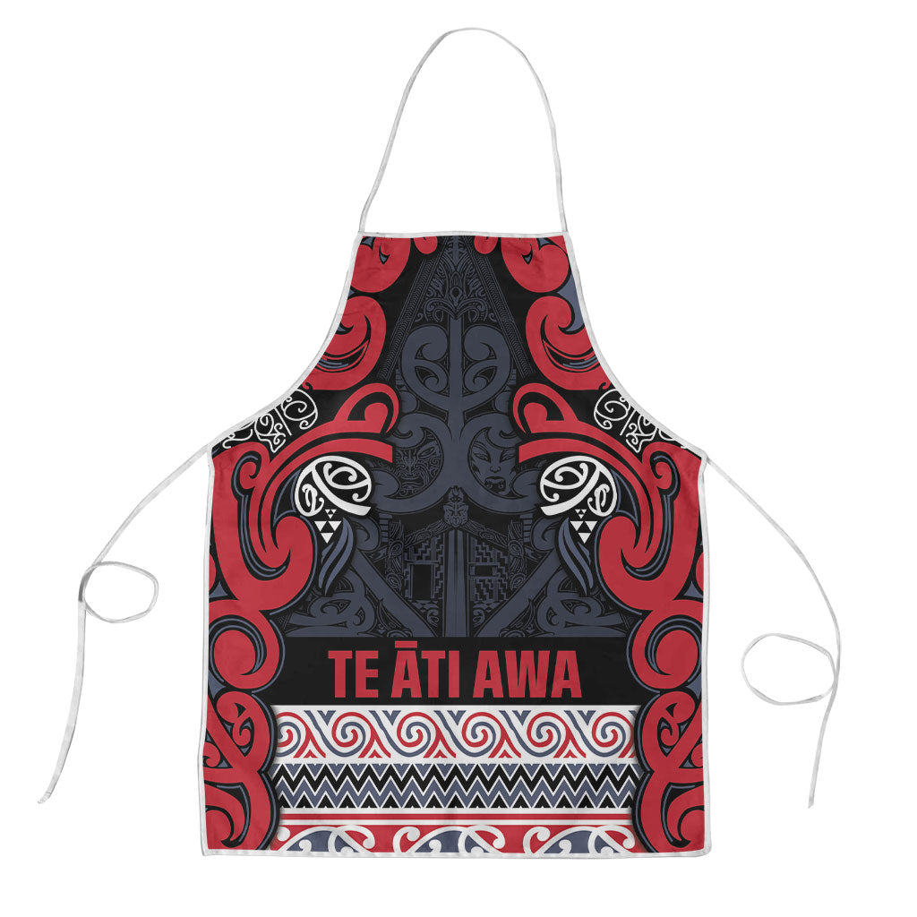 Aotearoa Iwi Te ati Awa Apron Maori Wharenui House Tribal Pattern