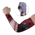 Aotearoa Iwi Te ati Awa Arm Sleeves Maori Wharenui House Tribal Pattern