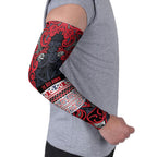 Aotearoa Iwi Te ati Awa Arm Sleeves Maori Wharenui House Tribal Pattern