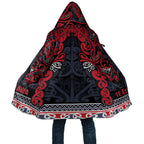 Aotearoa Iwi Te ati Awa Cloak Maori Wharenui House Tribal Pattern