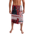 Aotearoa Iwi Te ati Awa Lavalava Maori Wharenui House Tribal Pattern