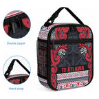 Aotearoa Iwi Te ati Awa Lunch Bag Maori Wharenui House Tribal Pattern