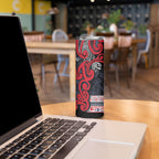 Aotearoa Iwi Te ati Awa Skinny Tumbler Maori Wharenui House Tribal Pattern