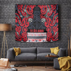 Aotearoa Iwi Te ati Awa Tapestry Maori Wharenui House Tribal Pattern