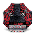 Aotearoa Iwi Te ati Awa Umbrella Maori Wharenui House Tribal Pattern