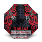Aotearoa Iwi Te ati Awa Umbrella Maori Wharenui House Tribal Pattern
