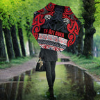 Aotearoa Iwi Te ati Awa Umbrella Maori Wharenui House Tribal Pattern