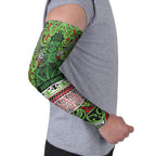 Aotearoa Iwi Ngati Maru Hauraki Arm Sleeves Maori Wharenui House Tribal Pattern