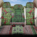 Aotearoa Iwi Ngati Maru Hauraki Back Car Seat Cover Maori Wharenui House Tribal Pattern