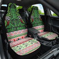 Aotearoa Iwi Ngati Maru Hauraki Car Seat Cover Maori Wharenui House Tribal Pattern