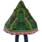 Aotearoa Iwi Ngati Maru Hauraki Cloak Maori Wharenui House Tribal Pattern