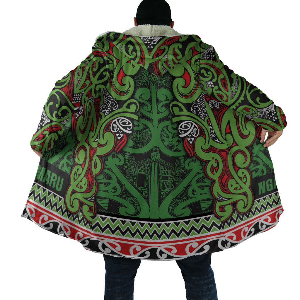 Aotearoa Iwi Ngati Maru Hauraki Cloak Maori Wharenui House Tribal Pattern
