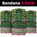 Aotearoa Iwi Ngati Maru Hauraki Neck Gaiter Maori Wharenui House Tribal Pattern
