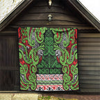 Aotearoa Iwi Ngati Maru Hauraki Quilt Maori Wharenui House Tribal Pattern