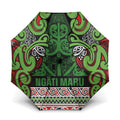 Aotearoa Iwi Ngati Maru Hauraki Umbrella Maori Wharenui House Tribal Pattern