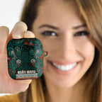 Aotearoa Iwi Ngāti Maru Taranaki AirPods Case Maori Wharenui House Tribal Pattern
