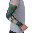 Aotearoa Iwi Ngāti Maru Taranaki Arm Sleeves Maori Wharenui House Tribal Pattern