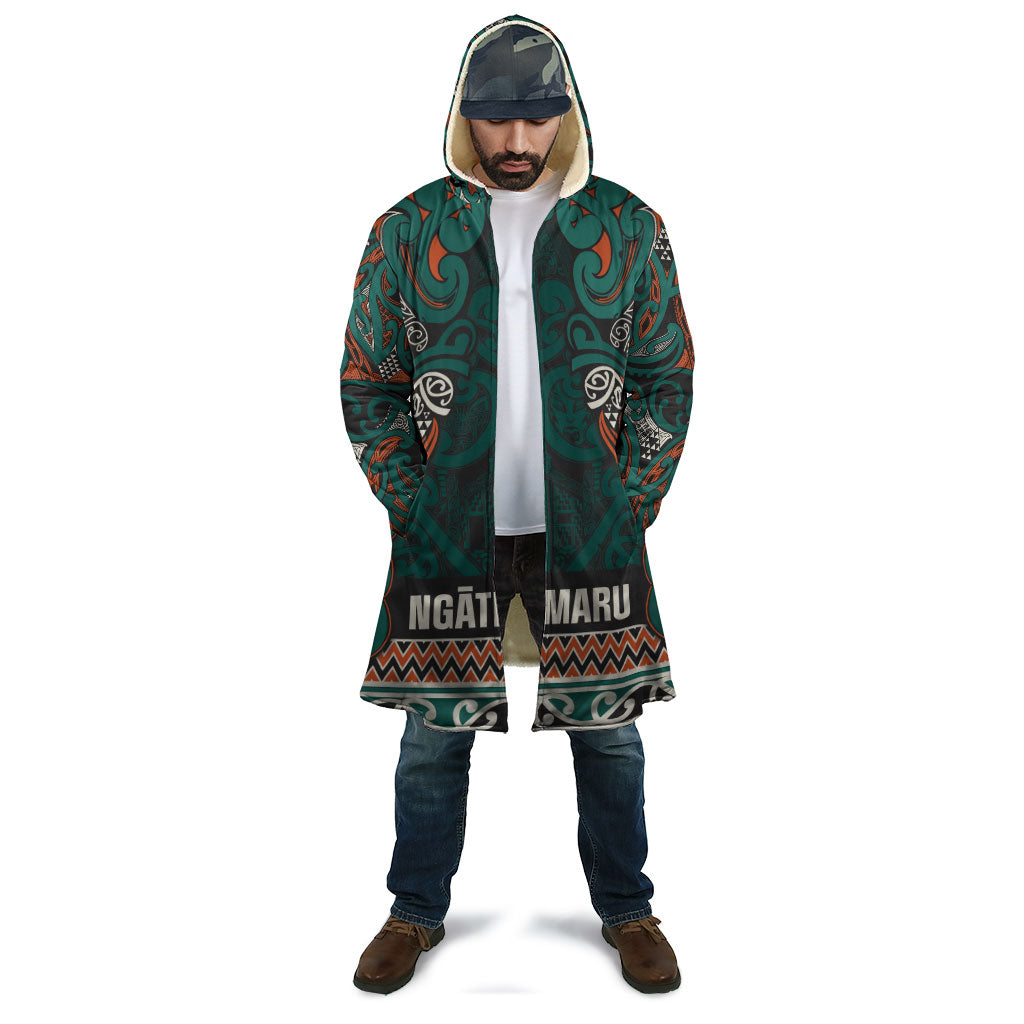 Aotearoa Iwi Ngāti Maru Taranaki Cloak Maori Wharenui House Tribal Pattern
