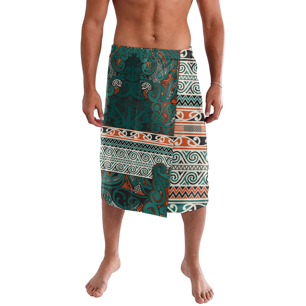 Aotearoa Iwi Ngāti Maru Taranaki Lavalava Maori Wharenui House Tribal Pattern