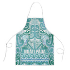 Aotearoa Iwi Ngati Paoa Apron Maori Wharenui House Tribal Pattern