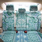 Aotearoa Iwi Ngati Paoa Back Car Seat Cover Maori Wharenui House Tribal Pattern