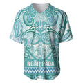 Aotearoa Iwi Ngati Paoa Baseball Jersey Maori Wharenui House Tribal Pattern