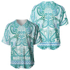 Aotearoa Iwi Ngati Paoa Baseball Jersey Maori Wharenui House Tribal Pattern