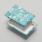 Aotearoa Iwi Ngati Paoa Canvas Wall Art Maori Wharenui House Tribal Pattern