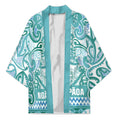 Aotearoa Iwi Ngati Paoa Kimono Maori Wharenui House Tribal Pattern